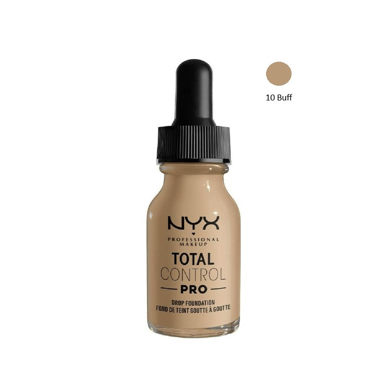 Fond de Teint NYX Total Control Pro – Couvrance Modulable & Fini Naturel