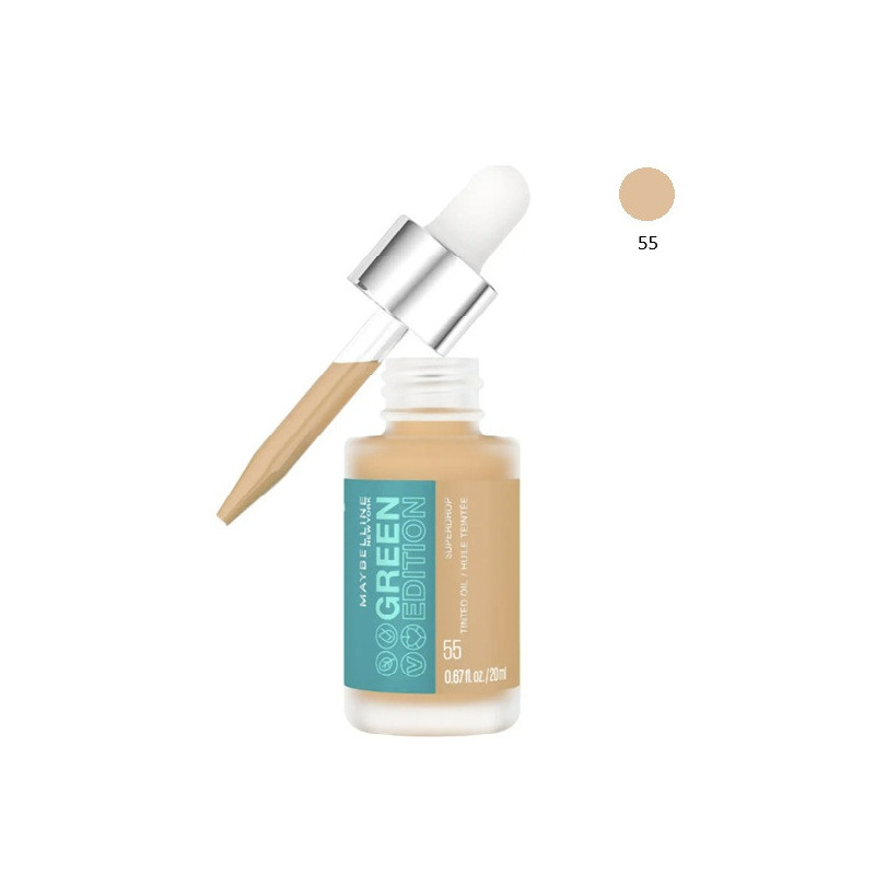 Huile Teintée Green Edition Maybelline – Teint Naturel & Éclat Lumineux