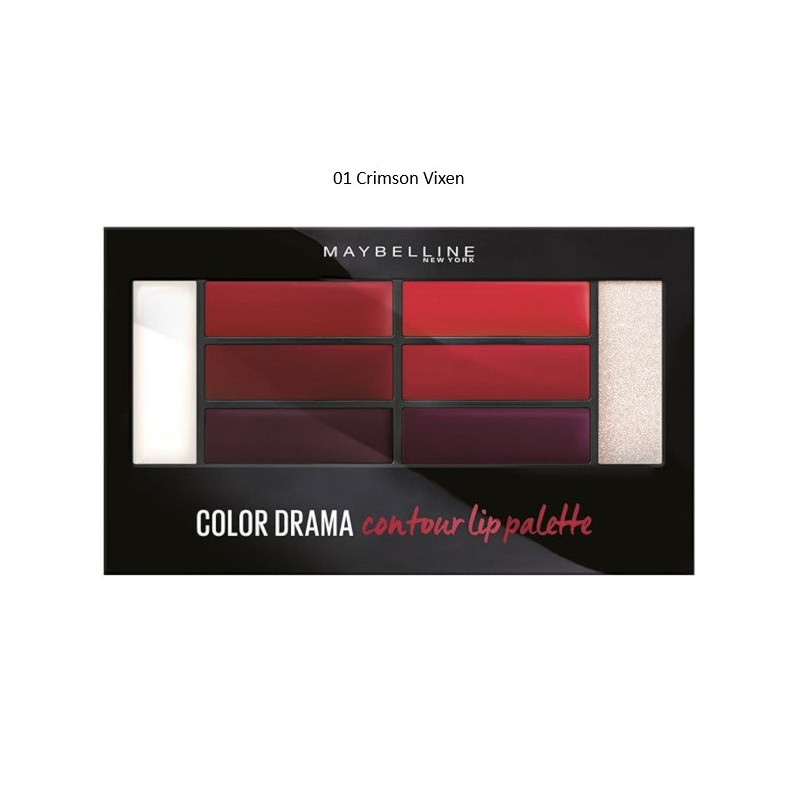 Palette Lip Contour Color Drama Maybelline – Palette Lèvres & Contouring