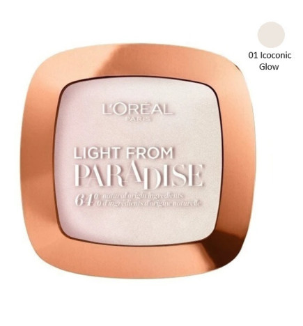 Surligneur Visage Light From Paradise L'Oréal - Poudre illuminatrice |Beauté Maquillage