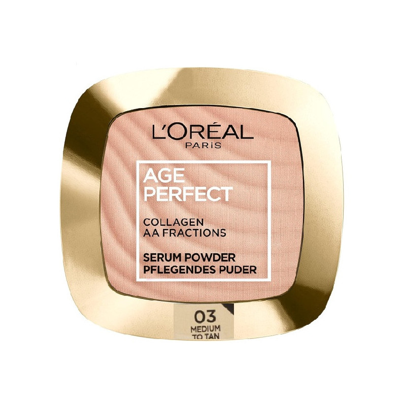 Poudre Sérum Age Perfect L'Oréal - Poudre Teint Peaux Matures |Beauté Maquillage