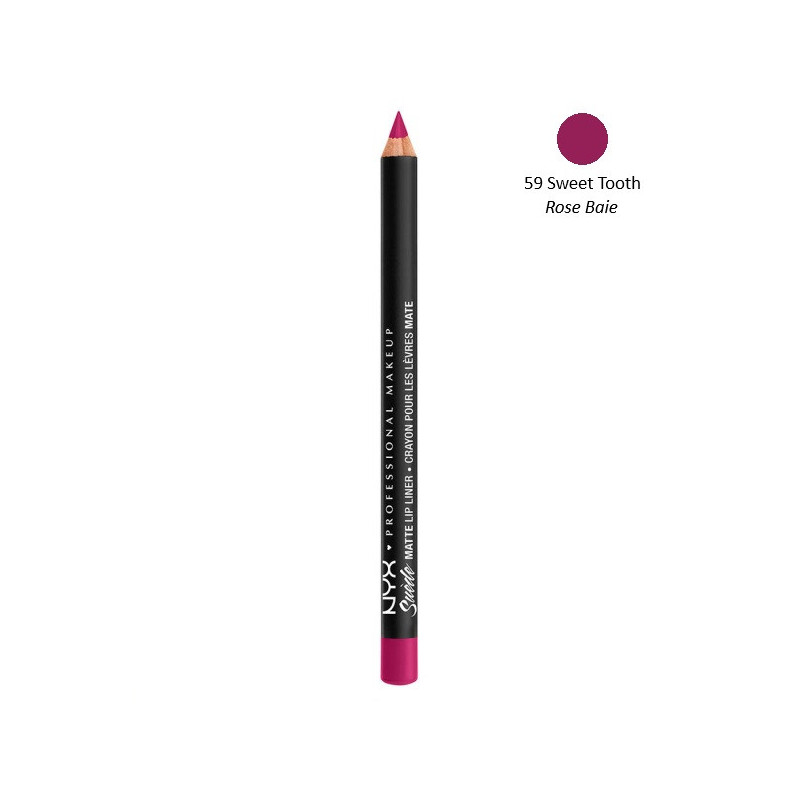 Crayon à Lèvres Suede Matte Lip Liner NYX | Beauté Maquillage