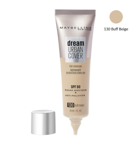 Fond de Teint Dream Urban Cover SPF 50 Maybelline | Beauté Maquillage