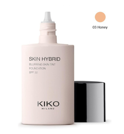 Fond de Teint Skin Hybrid Blurring KIKO SPF 30 | Beauté Maquillage