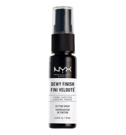 Spray Fixateur Dewy Fini Velouté NYX 18 ml | Beauté Maquillage