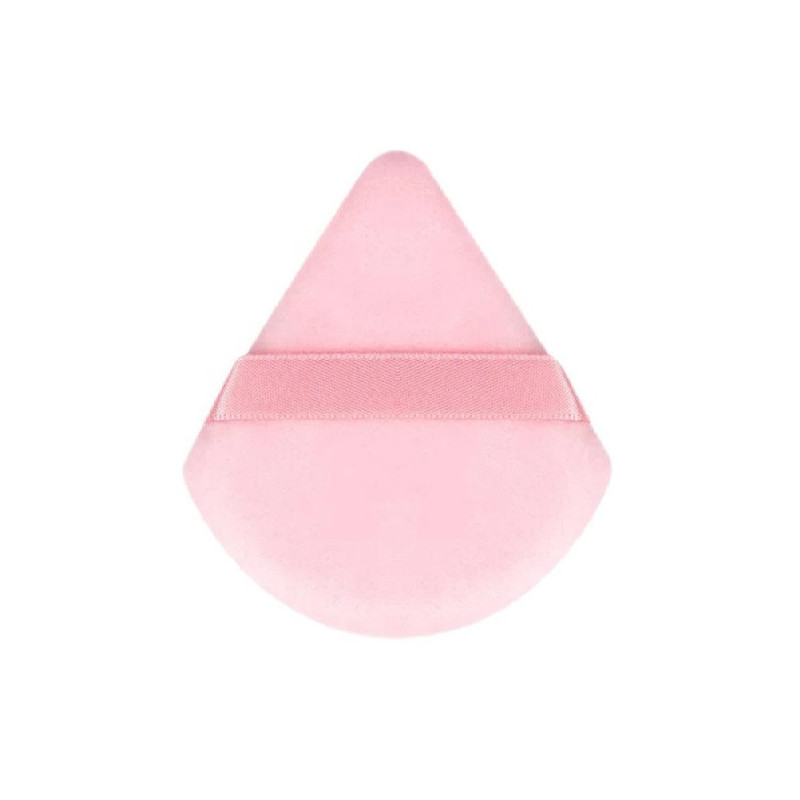 Houppette Maquillage Triangulaire Velours 7 x 6 cm | Beauté Maquillage