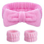 Kit Bandeau de Maquillage & Poignets x3
