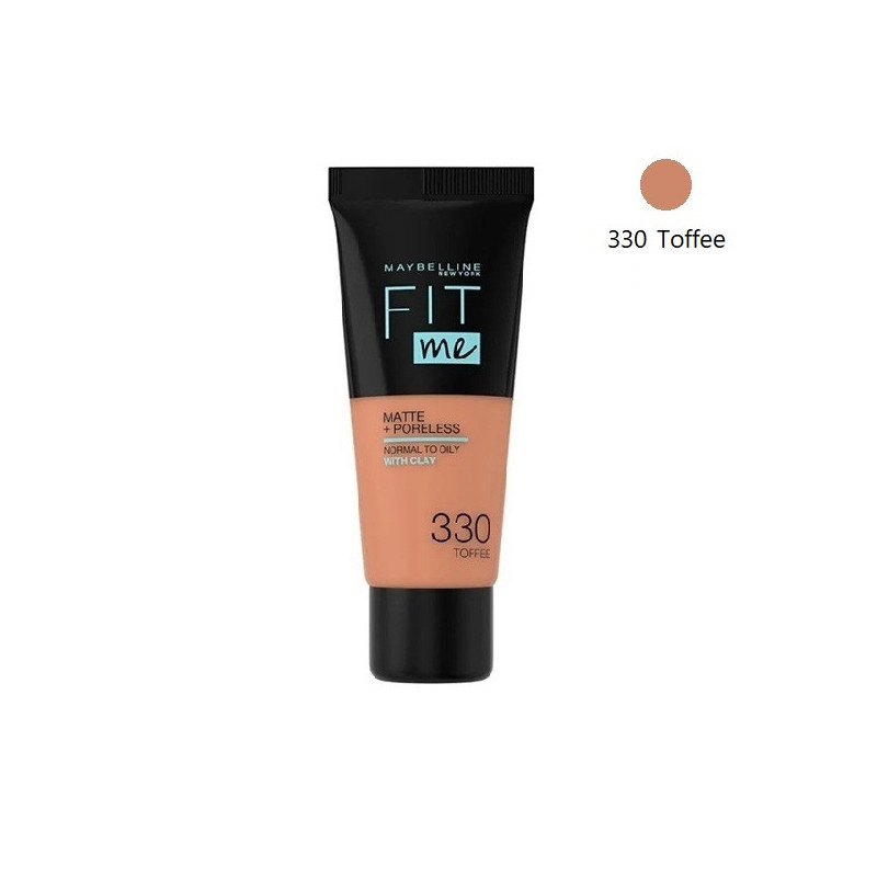 Fond de Teint Fit Me Gemey Maybelline – Teint Naturel & Longue Tenue