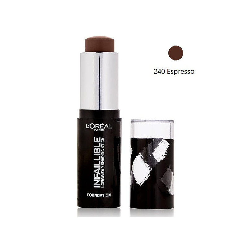 Fond de Teint Stick Infaillible L'Oréal Paris – Haute Couvrance Longue Tenue