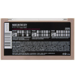 Palette Nudes In The City Maybelline – 13 Looks dans une Palette